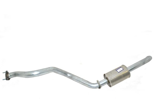 Rear exhaust silencer section - silencer,