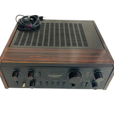 Sansui AU-D907F EXTRA Integrated Amplifier Vintage Powers on Momentarily Junk
