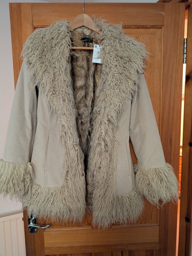 Superdry afghan faux fur lined - fur,