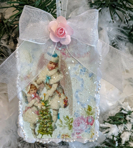 Shabby chic victorian child - shabby,