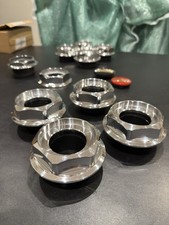 Custom Made Full Height Hex Centre Caps 58mm Small Bore For BBS Split Rim Wheels