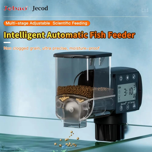 Jecod automatic fish feeder - fish,