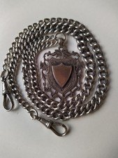 Antique Sterling Silver Double