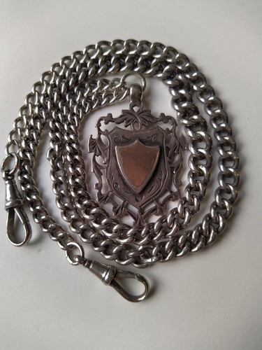 Antique sterling silver double - antique,