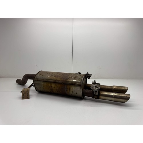 Ford fiesta exhaust backbox - exhaust,