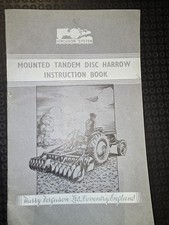 Ferguson Mounted Tandem Disc