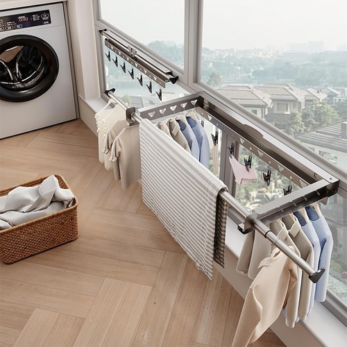 Folding wall mounted - mounted, drying