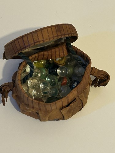Vintage mixed glass - glass, marbles