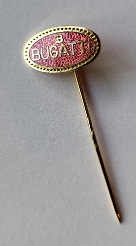 Enamel bugatti logo car - car, stick