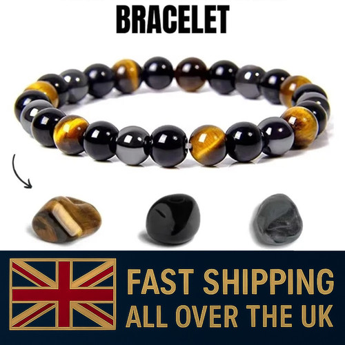 Triple protection bracelet - protection, 8mm