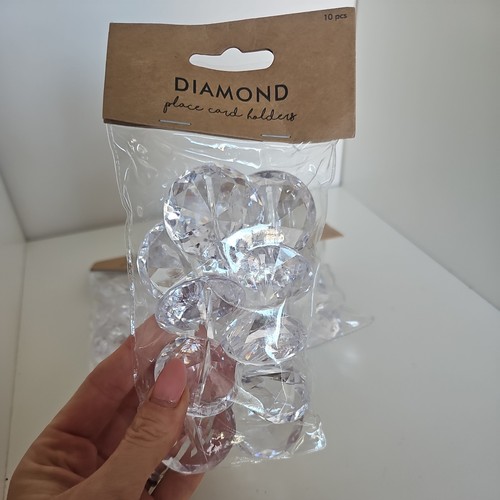 New diamond acrylic - new, table