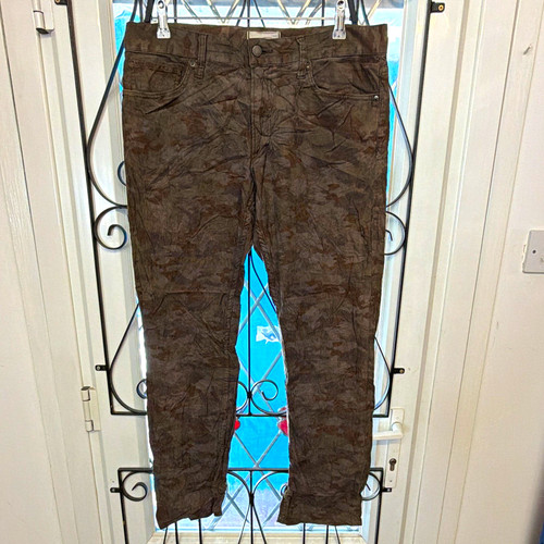 Men brown corduroy jeans - men's,