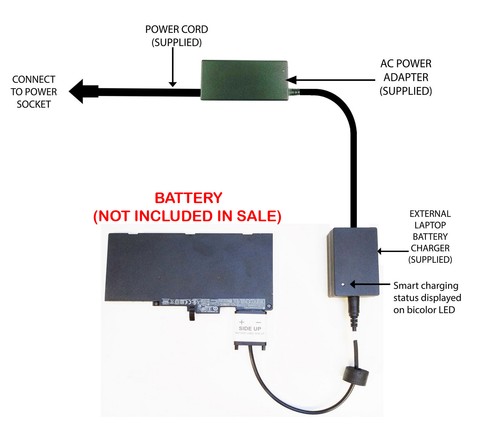 External laptop battery - laptop,