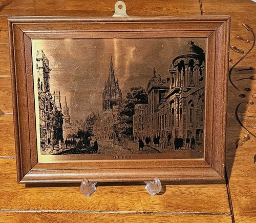 Vintage etchmaster copper art - copper,