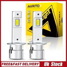 4x H1 LED Headlight Bulbs Conversion Kit High Low Beam Super Bright 6500K White