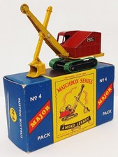 Matchbox Lesney Major Pack M-4 Ruston Bucyrus Excavator. Excellent condition 