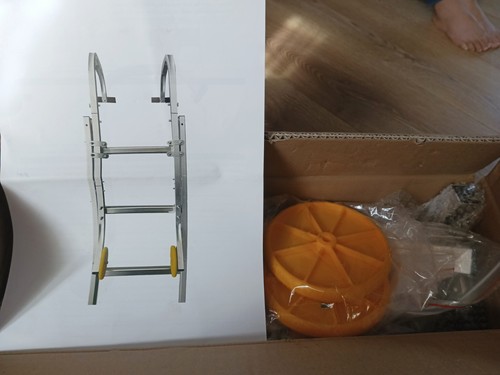 Roof ladder hook kit - kit,