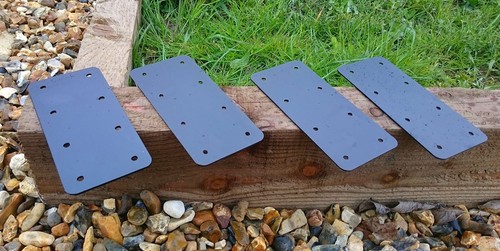 Straight timber railway - straight,