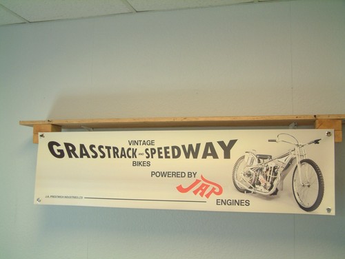 Jap speedway grasstrack banner - speedway,
