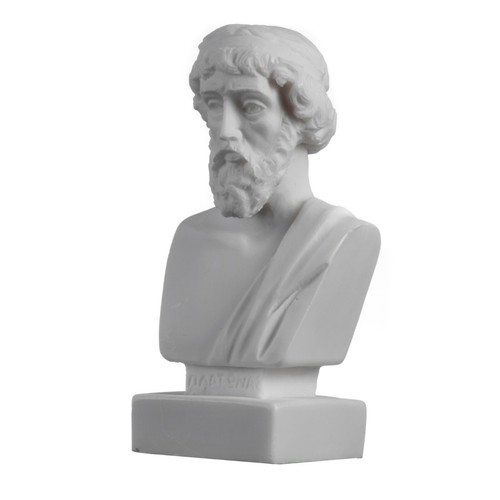 Plato bust greek father - greek, of