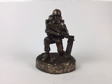 British Kneeling Soldier Military Figurine Statue Sculpture
