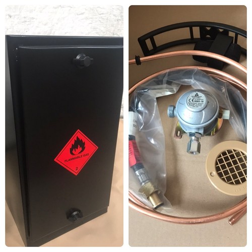 Camper gas safety sealed - gas, steel
