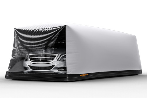 Outdoor car bubble - car, cover