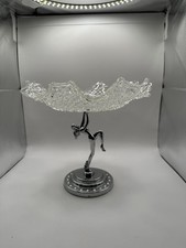 Art Deco Cake Stand clear