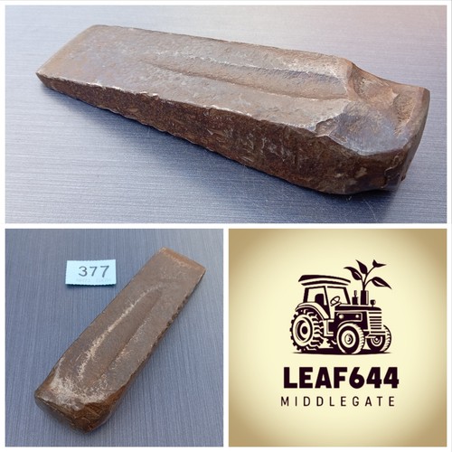 Vintage metal wedge log - wedge,