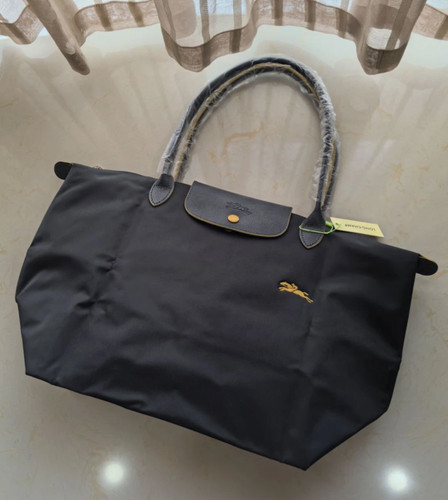 Longchamp tote dark gray - tote-dark,