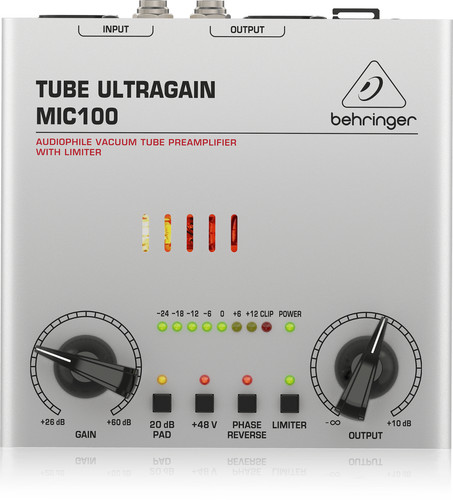 Behringer tube ultragain mic - -,