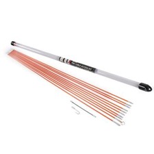 Dekton Pro Cable Access Electricians Puller Rods Wires Draw Push Pulling 10x1m