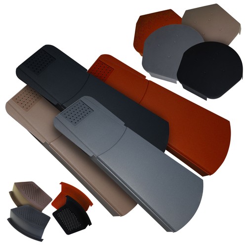Plastic roof tile dry verge - plastic,