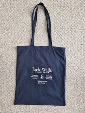 Jack Wills Navy Tote Bag