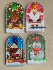 1 to 100Mini Christmas Pinball game Kids Party  bag Stocking Filler Toy gift