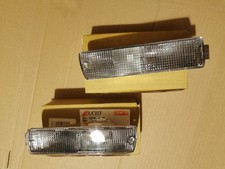 Smoked black front bumper turn