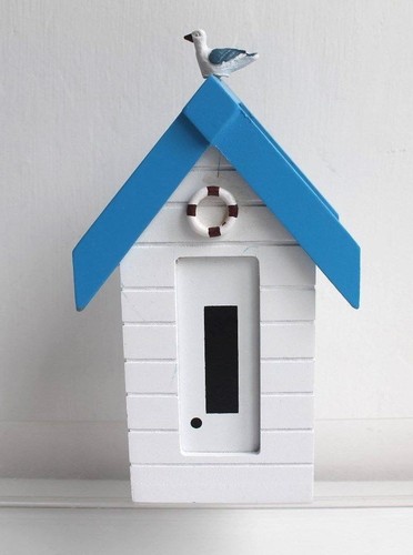 Medium wooden beach hut - wooden, money