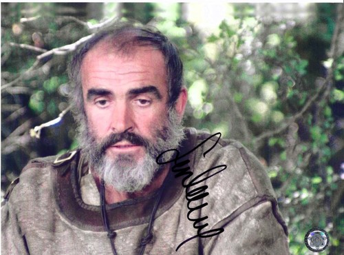 Sean connery signed from robin - connery,