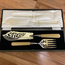 stunning antique set of boxed