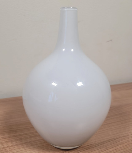 Ikea white opaque - white, vase