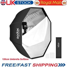 Godox 47" 120cm Octagon Umbrella Softbox Diffuser For Strobe Flash Speedlite