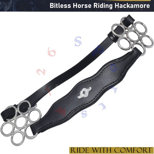 Horse bitless hackamore - bitless,