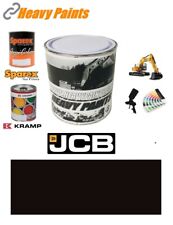 JCB JS Counterweight Black Excavator Paint  Endurance Enamel Paint 1 Litre Tin