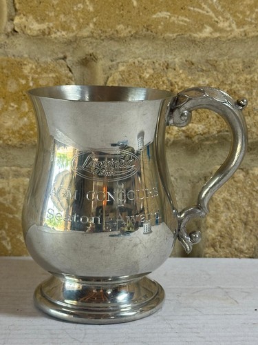 Lagonda club pewter tankard - club,