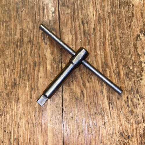 Vintage lathe chuck key - lathe,