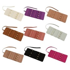 Colorful Jewelry Roll Versatile Travel Jewelry Storage Case Stylish Display Bag
