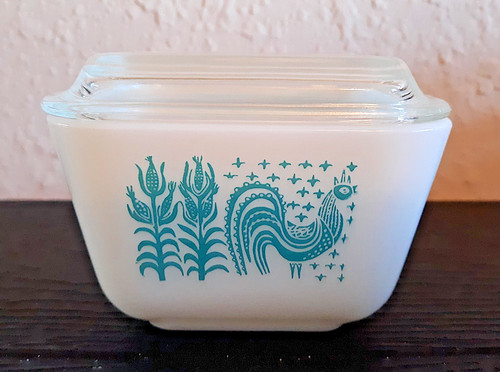 Pyrex amish butter print - pyrex,