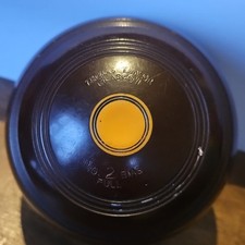 Antique Lignum Vitae Lawn Bowl