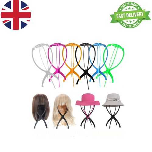 3pcs folding wig stand - folding,