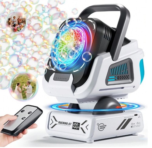 Upgraded bubble machine with - bubble,